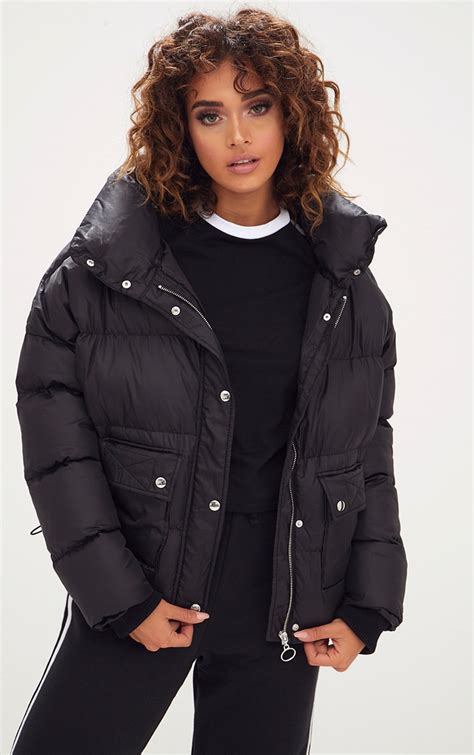 women's puffer coat.